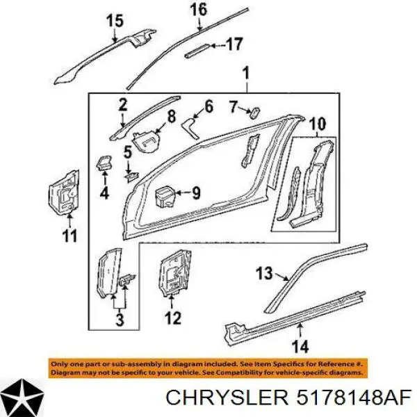 5178148AF Chrysler 