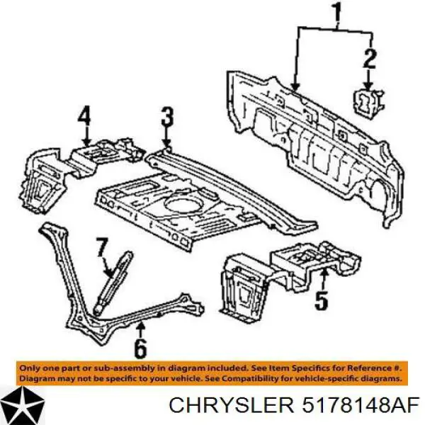 Купити 5178148AF Chrysler 