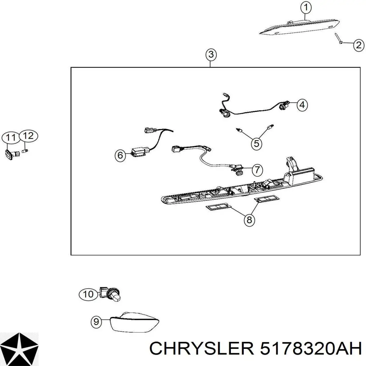 Купити 5178320AG Chrysler 