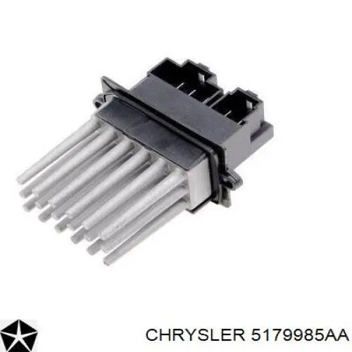 Резистор моторчика вентилятора A/C Chrysler 5179985AA ціна, від 34.99 USD