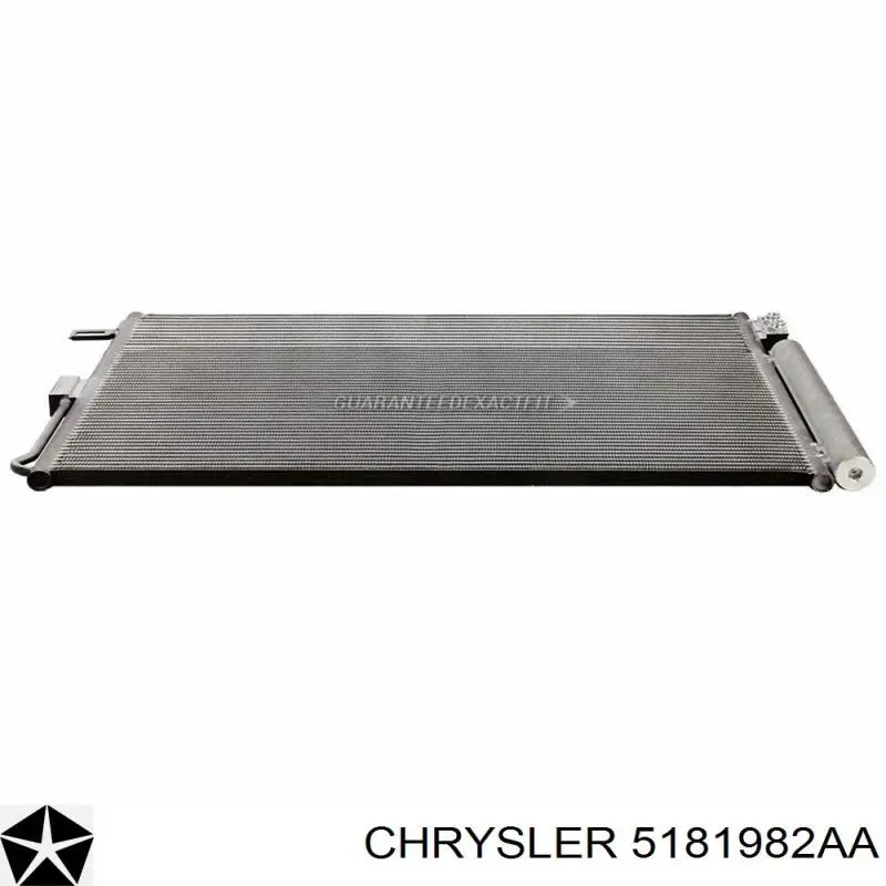 Радіатор кондиціонера 5181982AA Chrysler