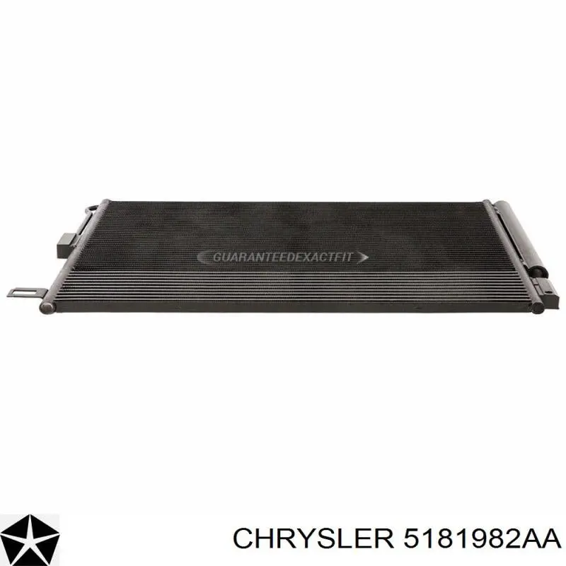 Конденсатор кондиціонера Chrysler 5181982AA ціна, від 127.28 USD