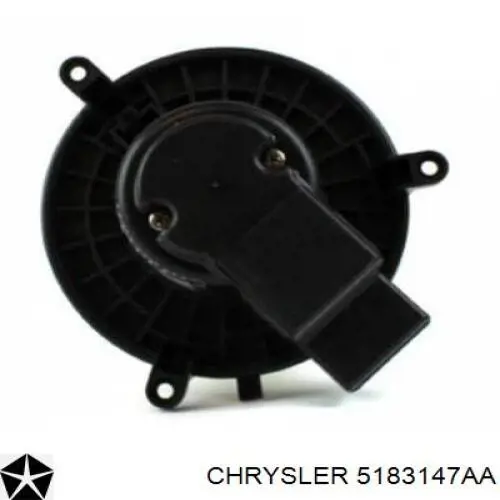 Двигун вентилятора пічки (опалювача салону), задній Chrysler 5183147AA ціна, від 61.49 USD