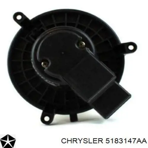 5183147AA Chrysler Двигун вентилятора пічки (опалювача салону), задній