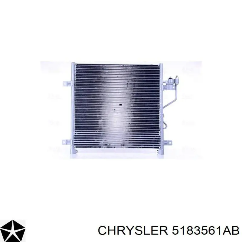 5183561AB Chrysler радіатор кондиціонера