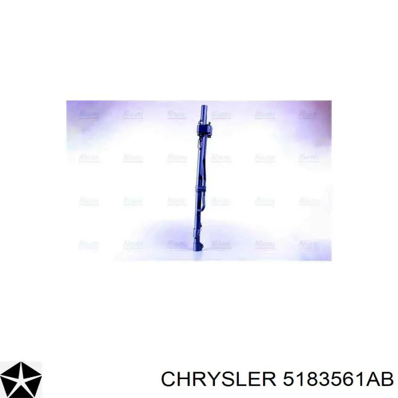 Конденсатор кондиціонера Chrysler 5183561AB ціна, від 76.02 USD