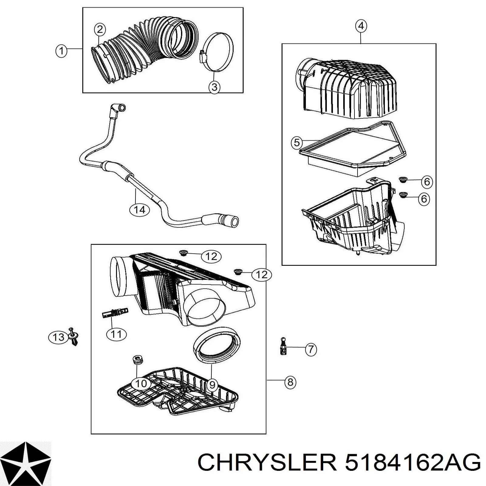05184162AG Chrysler 