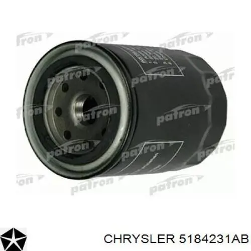 Масляний фільтр 5184231AB Chrysler