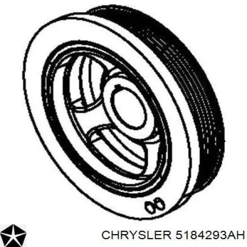 Шків колінвала Chrysler 300 S (Крайслер 300)