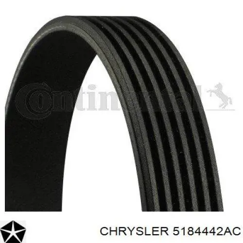 Купити 5184442AC Chrysler Ремінь генератора
