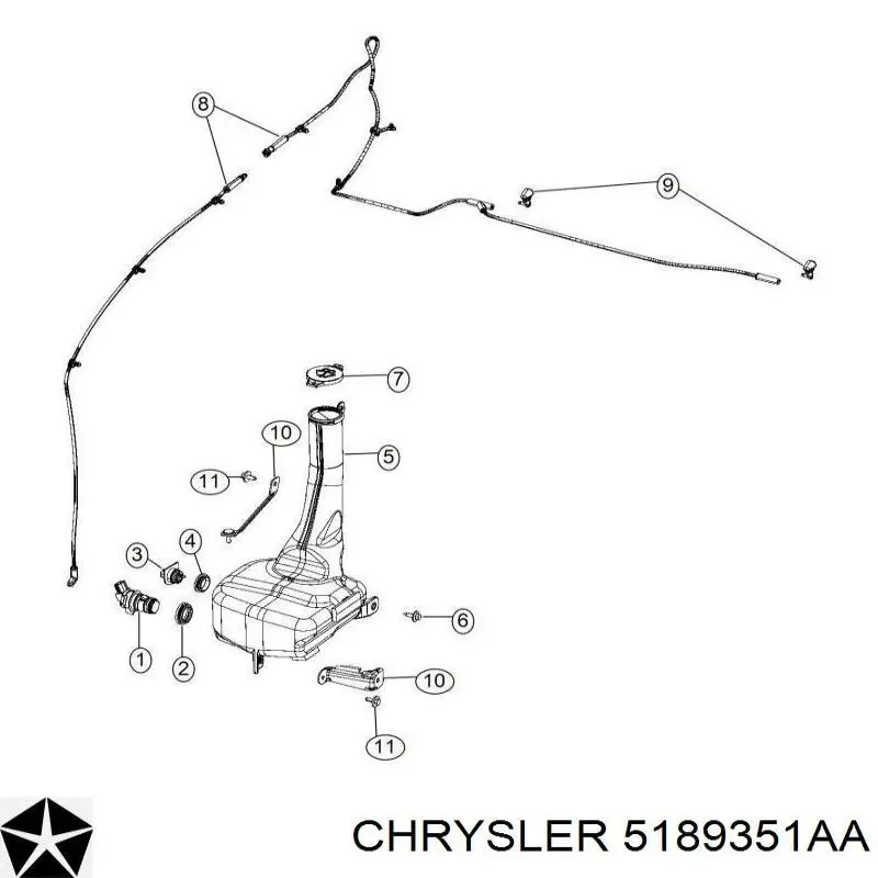 Кришка бачка омивача Dorman 47105 ціна, від 8.18 USD