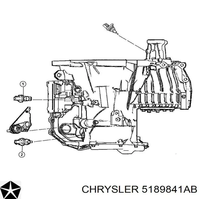 5189841AA Chrysler 