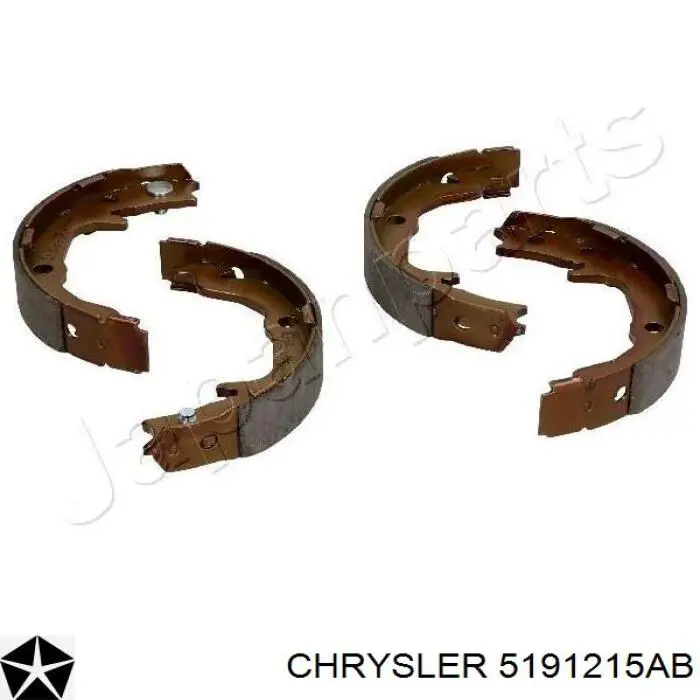 Купити 5191215AB Chrysler Гальмівні колодки гальма стоянки