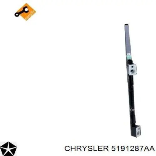 5191287AA Chrysler радіатор кондиціонера