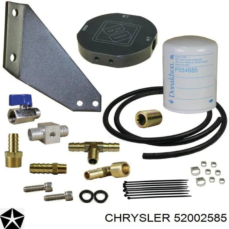 Рамка радіатора верхня Chrysler 52002585 ціна, від 62.99 USD