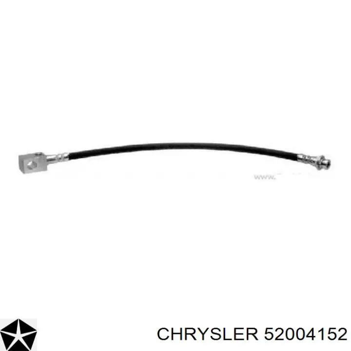 Шланг гальмівний задній Chrysler 52004152 ціна, від 17.75 USD