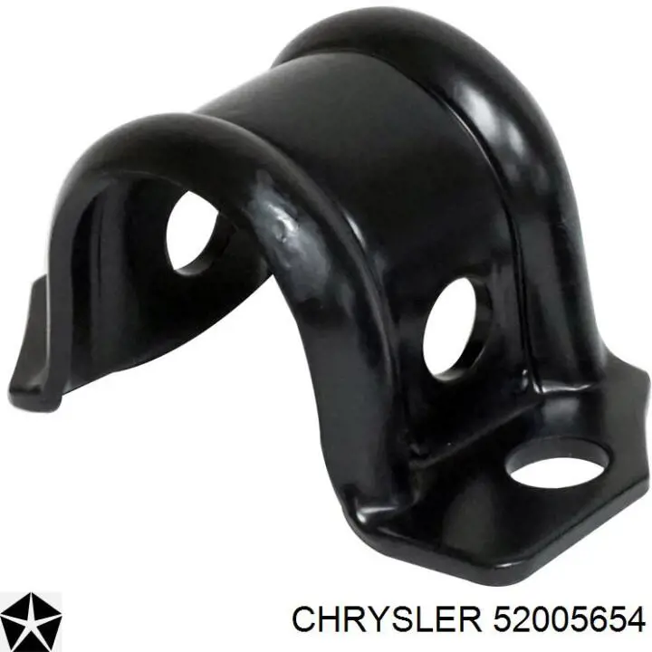 Купити 52087865 Chrysler Хомут кріплення втулки стабілізатора, заднього