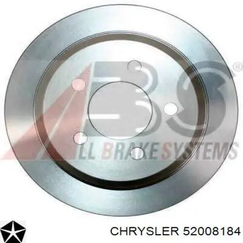 52008184 Chrysler Дискові гальма