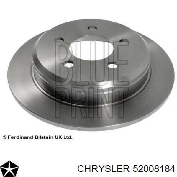Задні дискові гальма Chrysler 52008184 ціна, від 40.01 USD