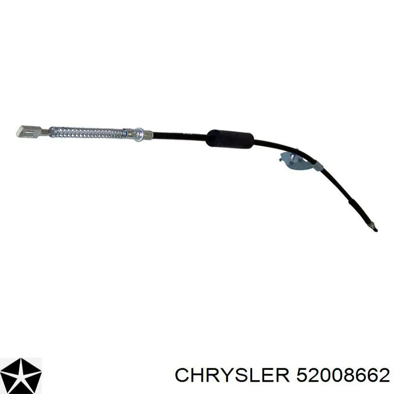 Купити 52008662 Chrysler Шланг гальмівний задній, правий