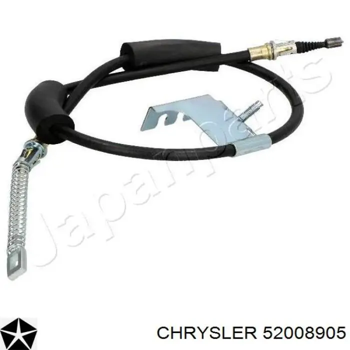 Трос стоянкового гальма задній лівий Chrysler 52008905 ціна, від 18.59 USD