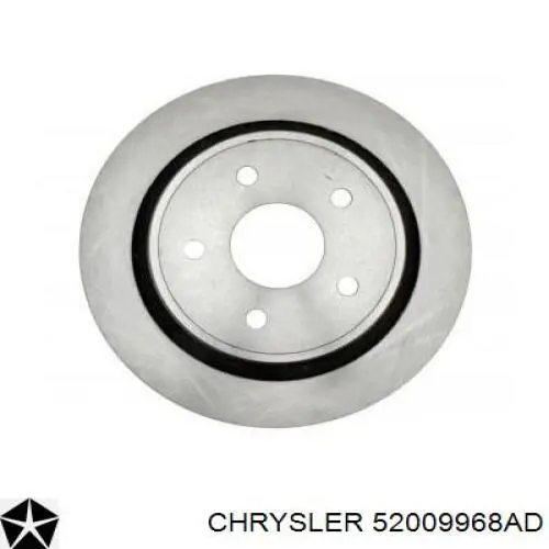 52009968AD Chrysler диск гальмівний задній