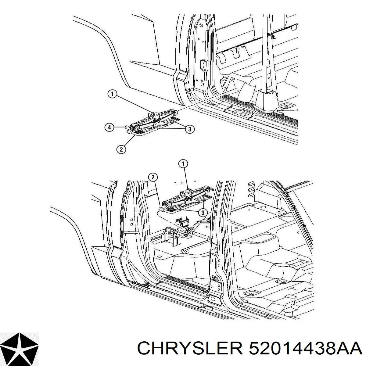 52014438AA Chrysler 