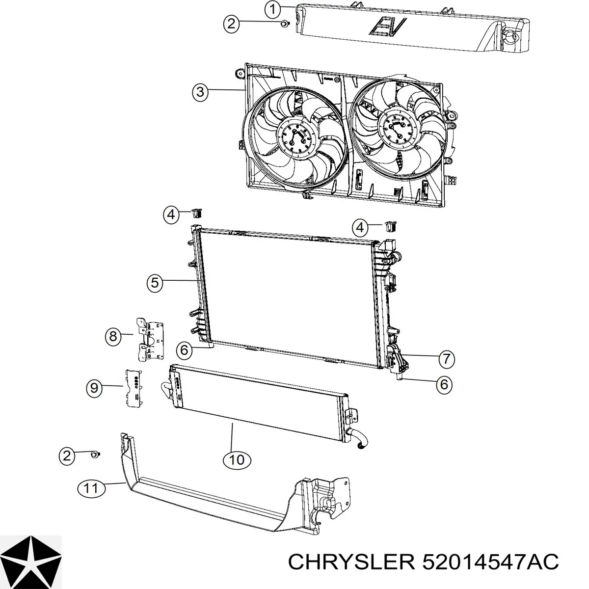  52014547AC Chrysler