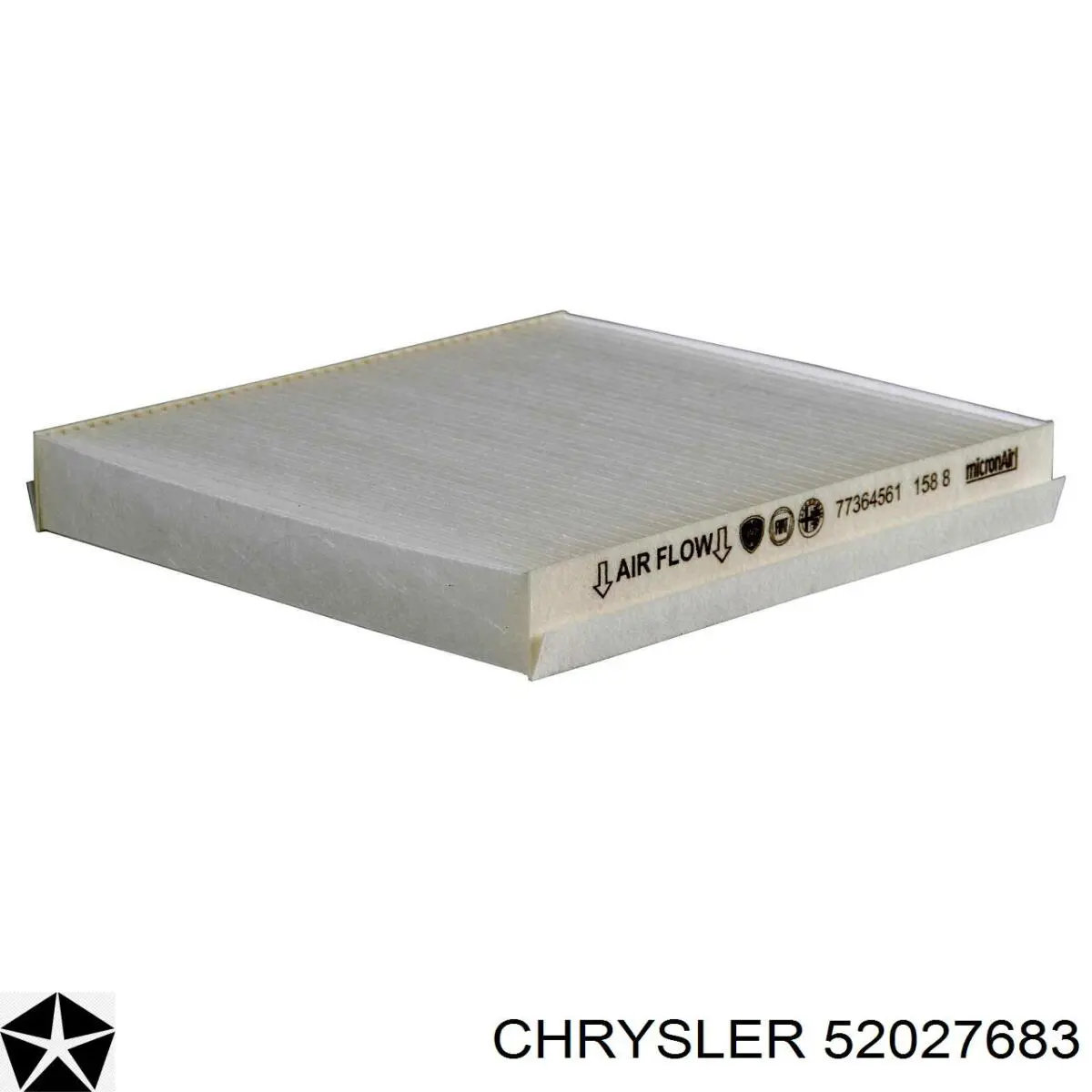 Купити 52027683 Chrysler Автомобільний фільтр повітря