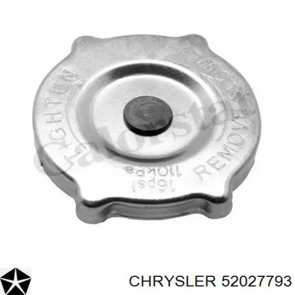 Кришка бачка радіатора Chrysler 52027793 ціна, від 6.33 USD