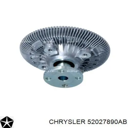 В'язкова муфта вентилятора Chrysler 52027890AB ціна, від 41.46 USD