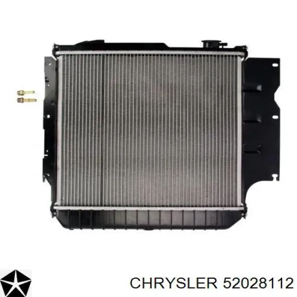 52028112 Chrysler Радіатор охолодження двигуна