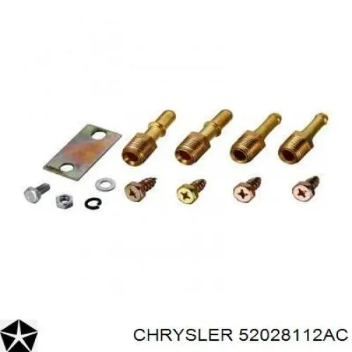 Радіатор охолодження Chrysler 52028112AC