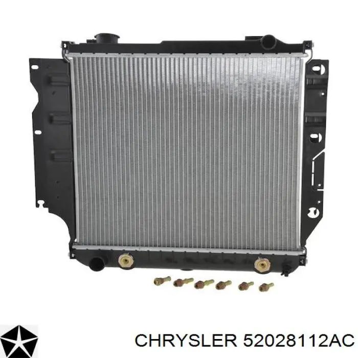Купити 52028112AC Chrysler Радіатор двигуна