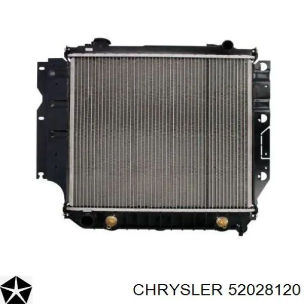 Купити 52028120 Chrysler Радіатор двигуна