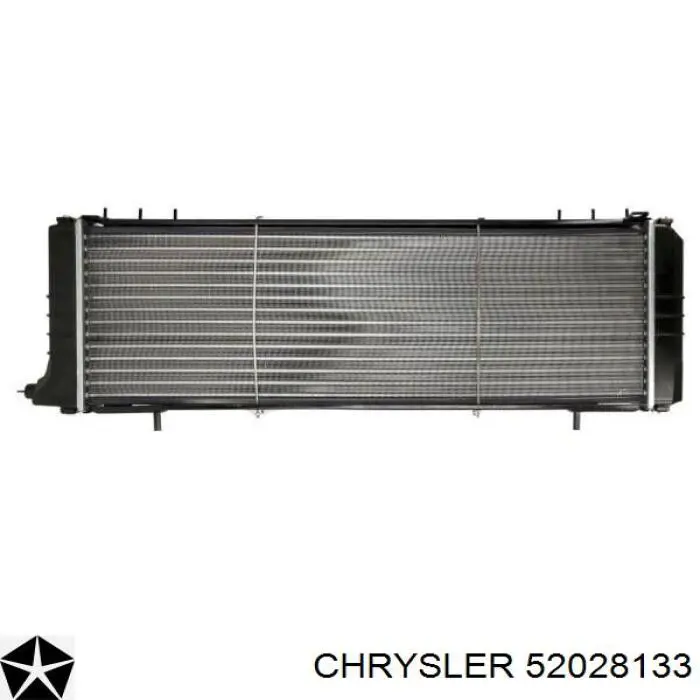 Радіатор охолодження двигуна 52028133 Chrysler