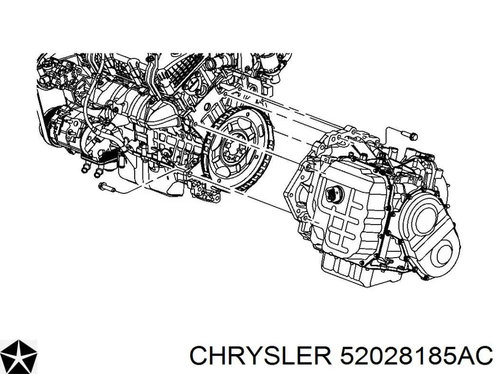 52028185AC Chrysler термостат