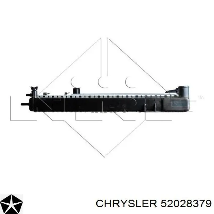 Купити 52028379 Chrysler Радіатор двигуна