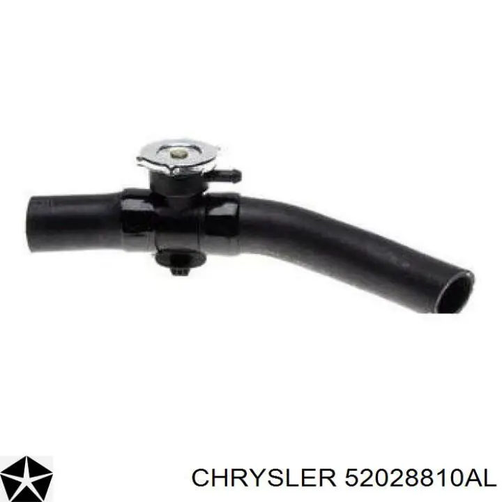 Купити 52028810AL Chrysler Шланг/патрубок радіатора охолодження, верхній