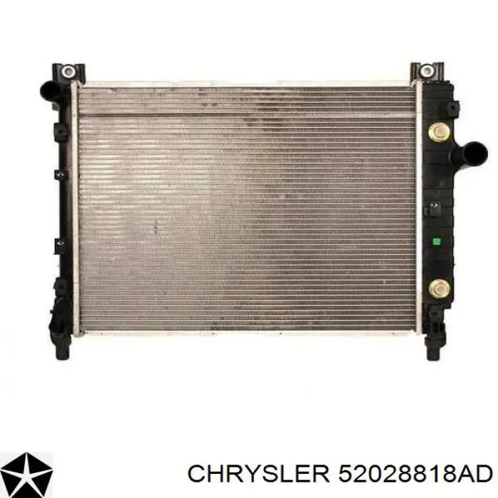 52028818AD Chrysler Радіатор охолодження двигуна
