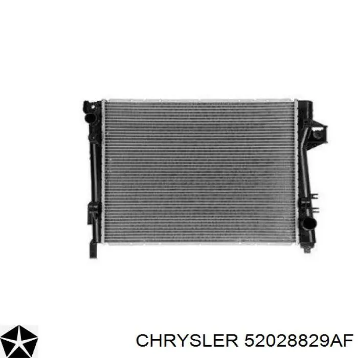 Радіатор основний Chrysler 52028829AF ціна, від 81.03 USD