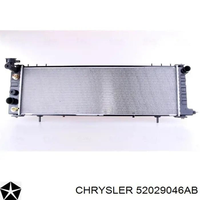 Купити 52029046AB Chrysler Радіатор двигуна