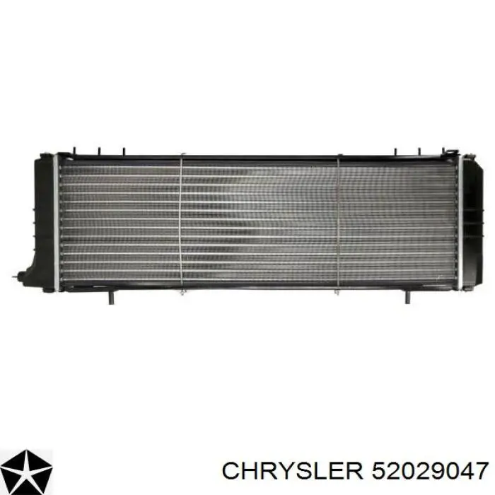 Радіатор охолодження двигуна 52029047 Chrysler