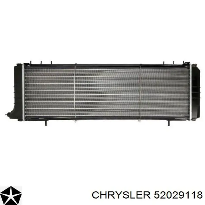 Радіатор охолодження двигуна 52029118 Chrysler