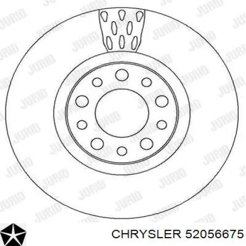 Купити 52056675 Chrysler Ротор гальмівний