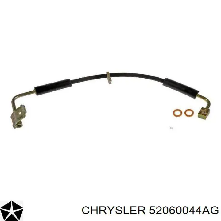 52060044AG Chrysler Шланг гальмівний передній, правий