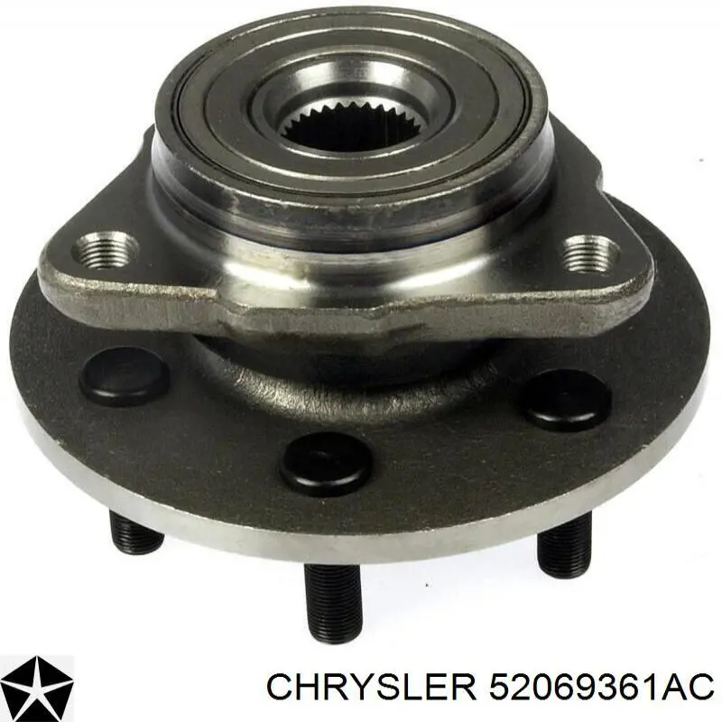 Маточина колеса передня Chrysler 52069361AC ціна, від 3.04 USD