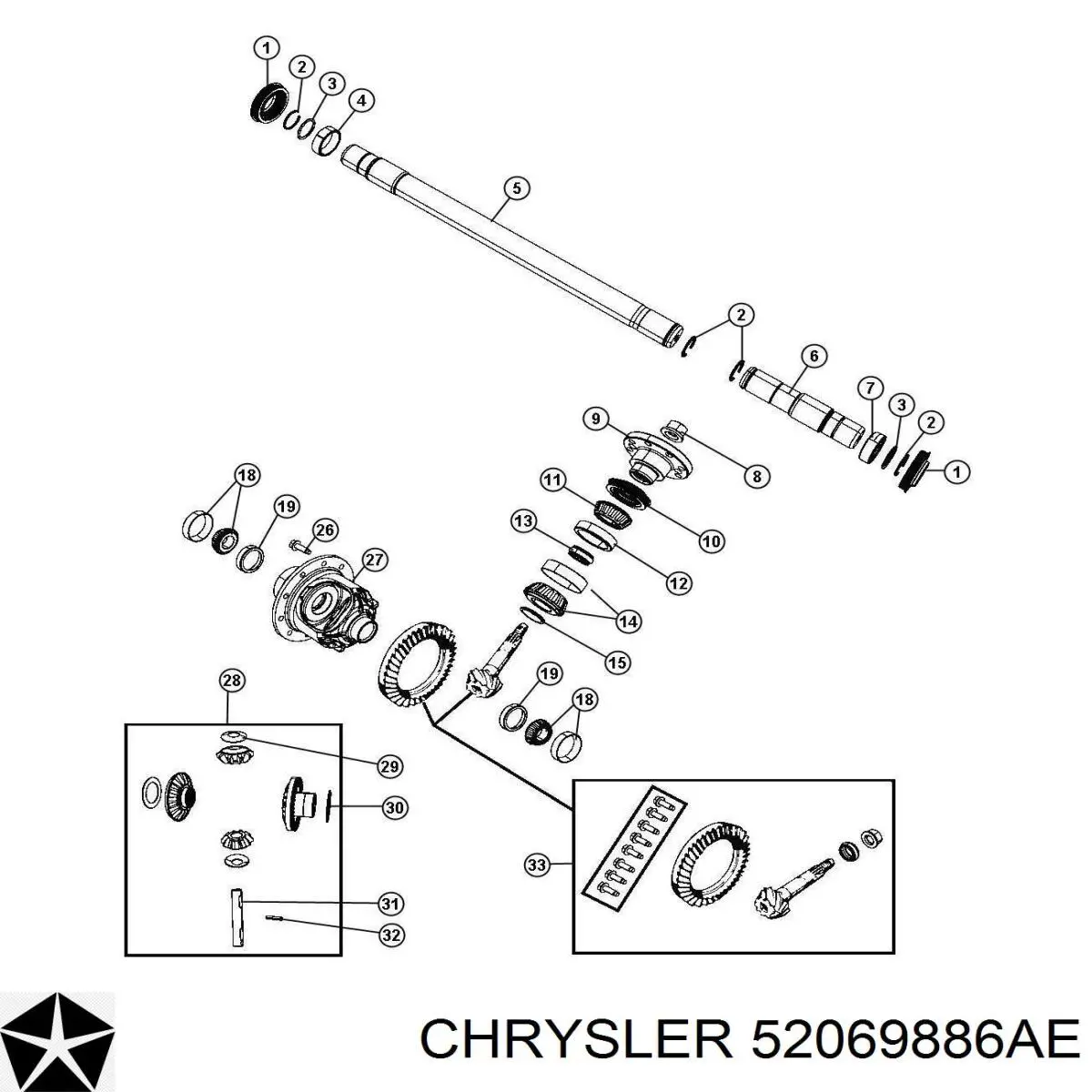  52069886AE Chrysler