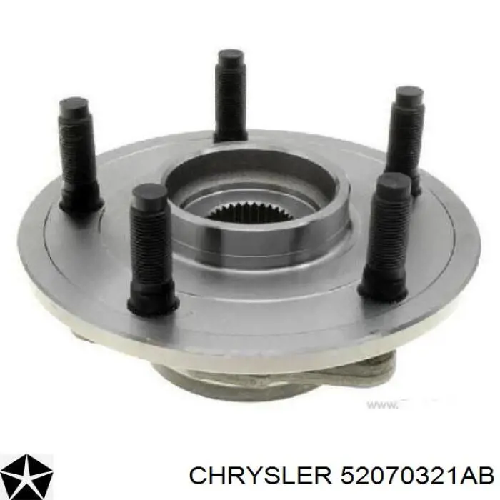 52070321AB Chrysler Маточина (передня)