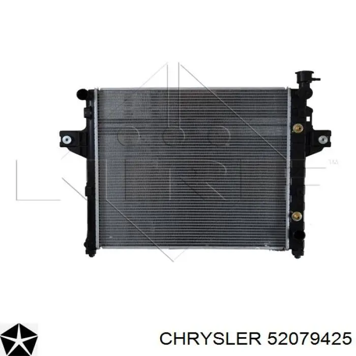 Купити 52079425 Chrysler Радіатор двигуна